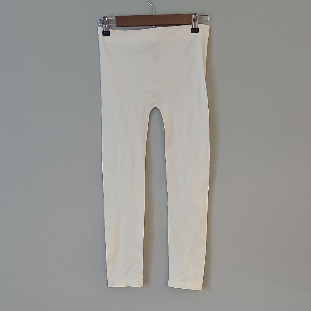 Elegant Cream Women's Leggings